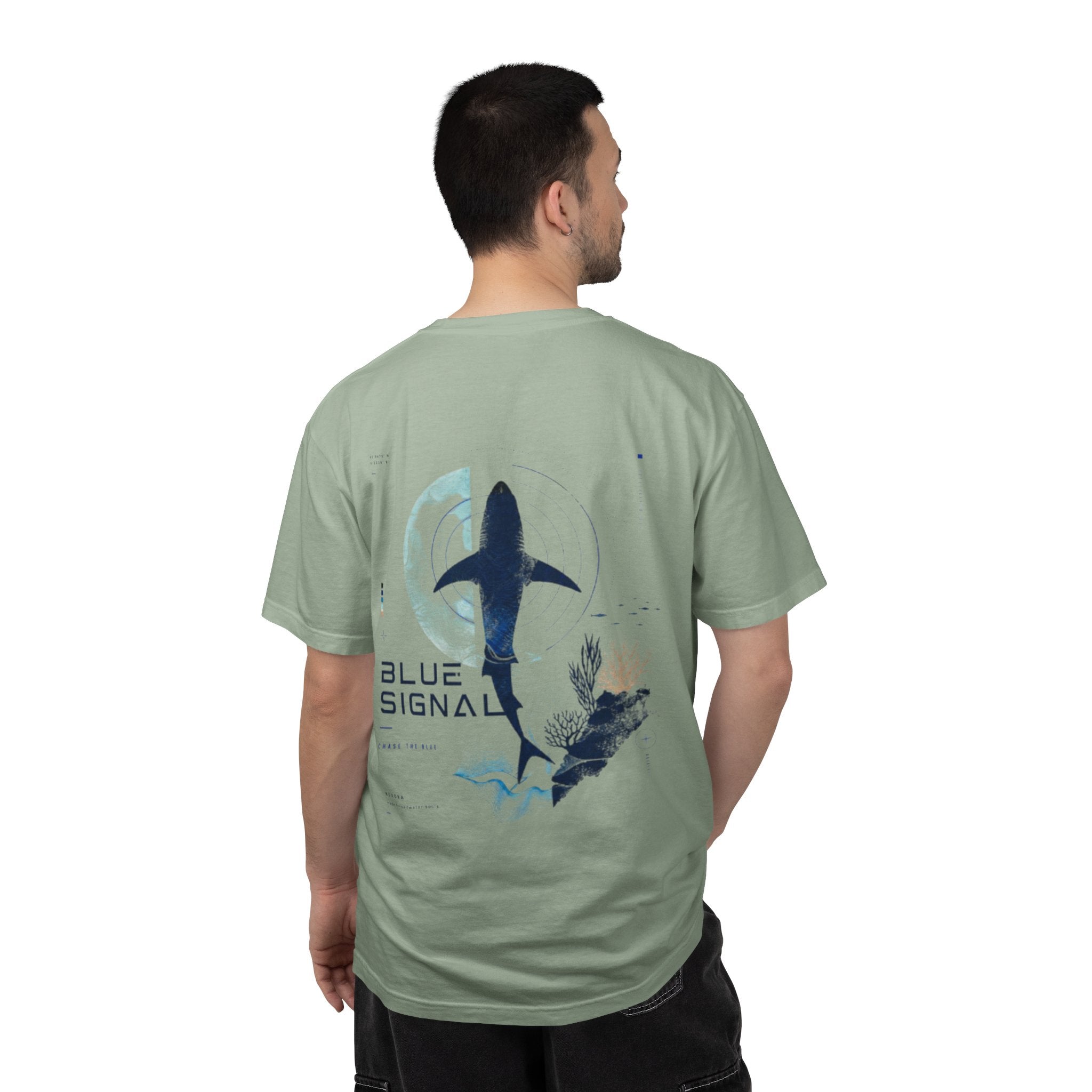 Nexora T-Shirt — 'Blue Signal'