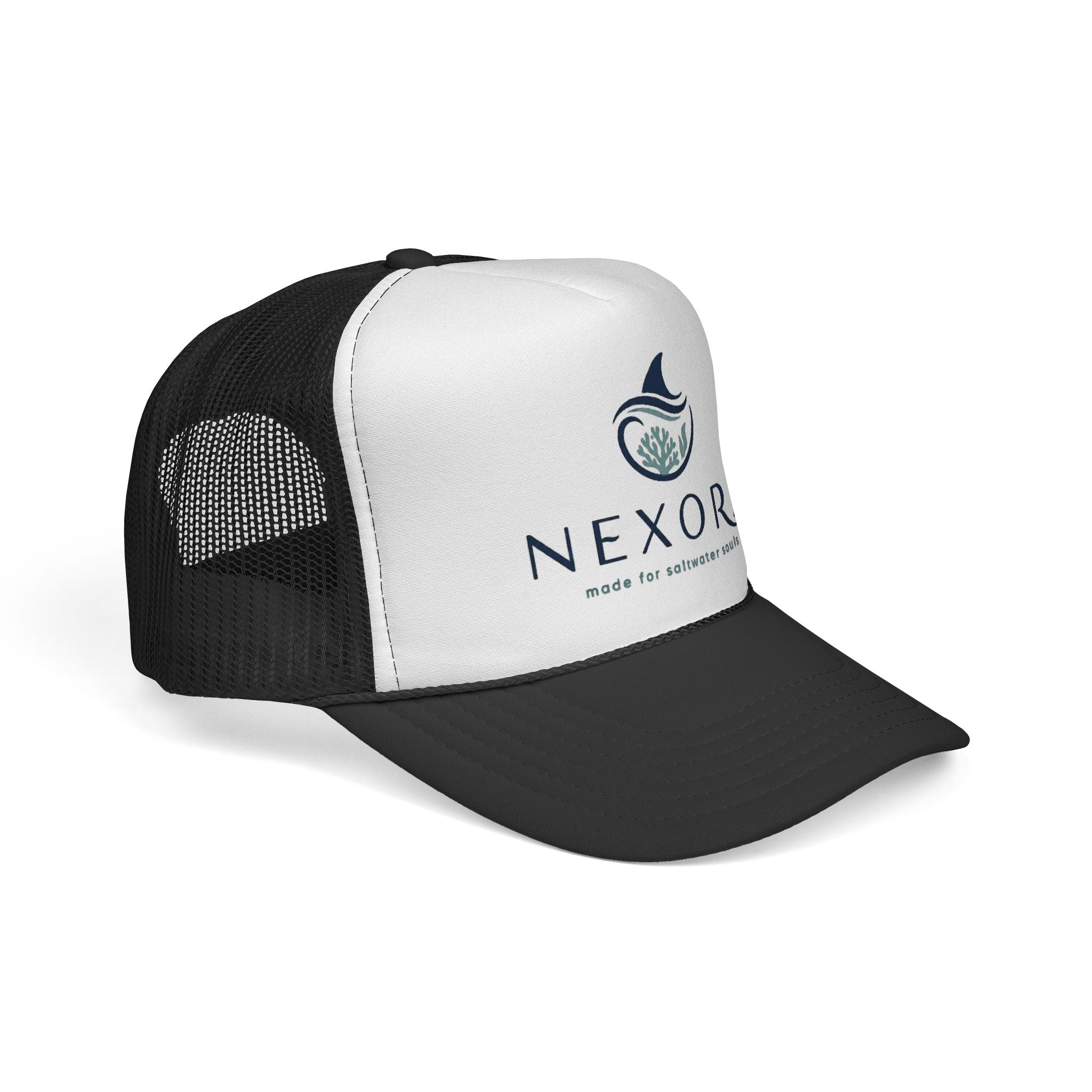 Nexora Trucker Cap — 'Made for Saltwater Souls'