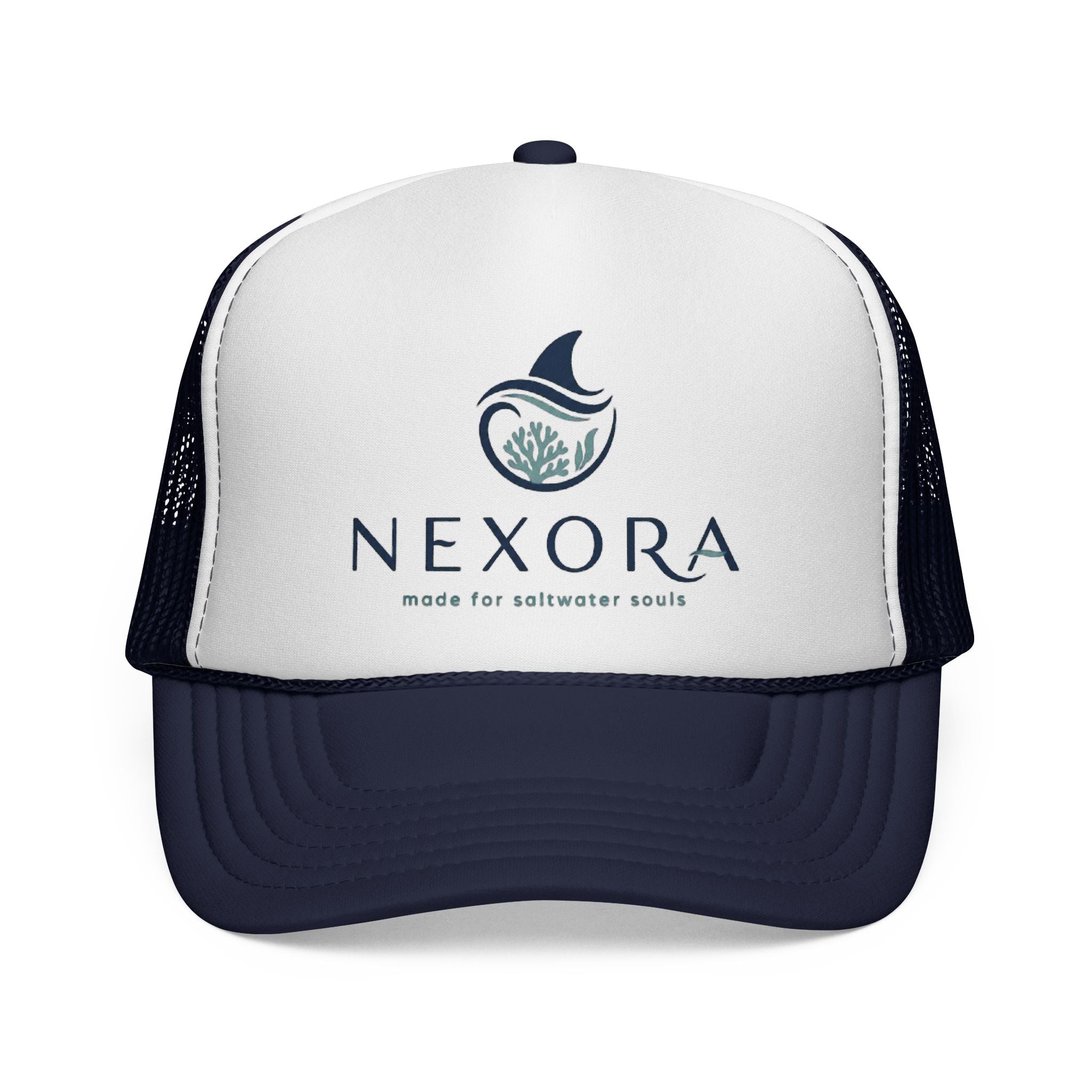 Nexora Trucker Cap — 'Made for Saltwater Souls'