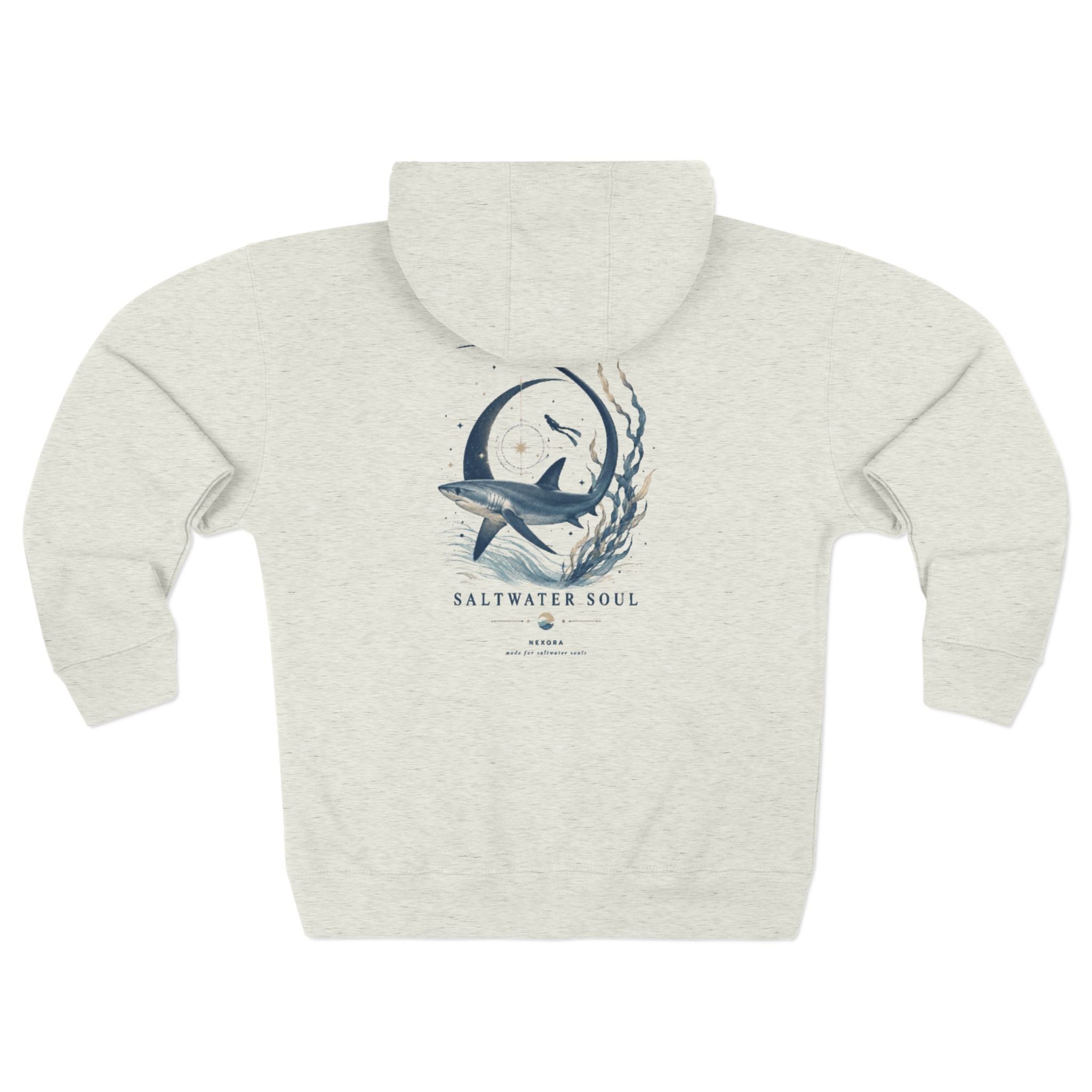 Nexora Zip Hoodie - Saltwater Soul