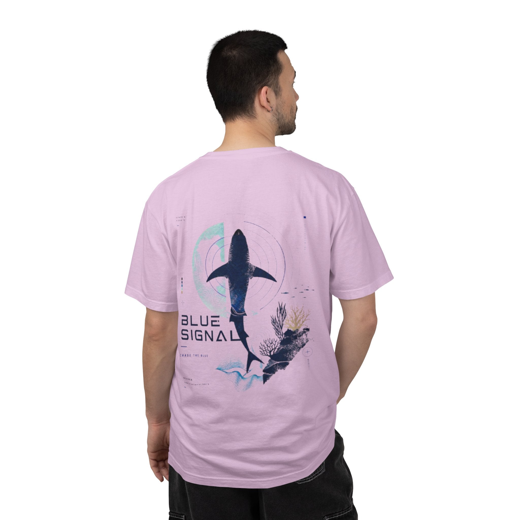 Nexora T-Shirt — 'Blue Signal'