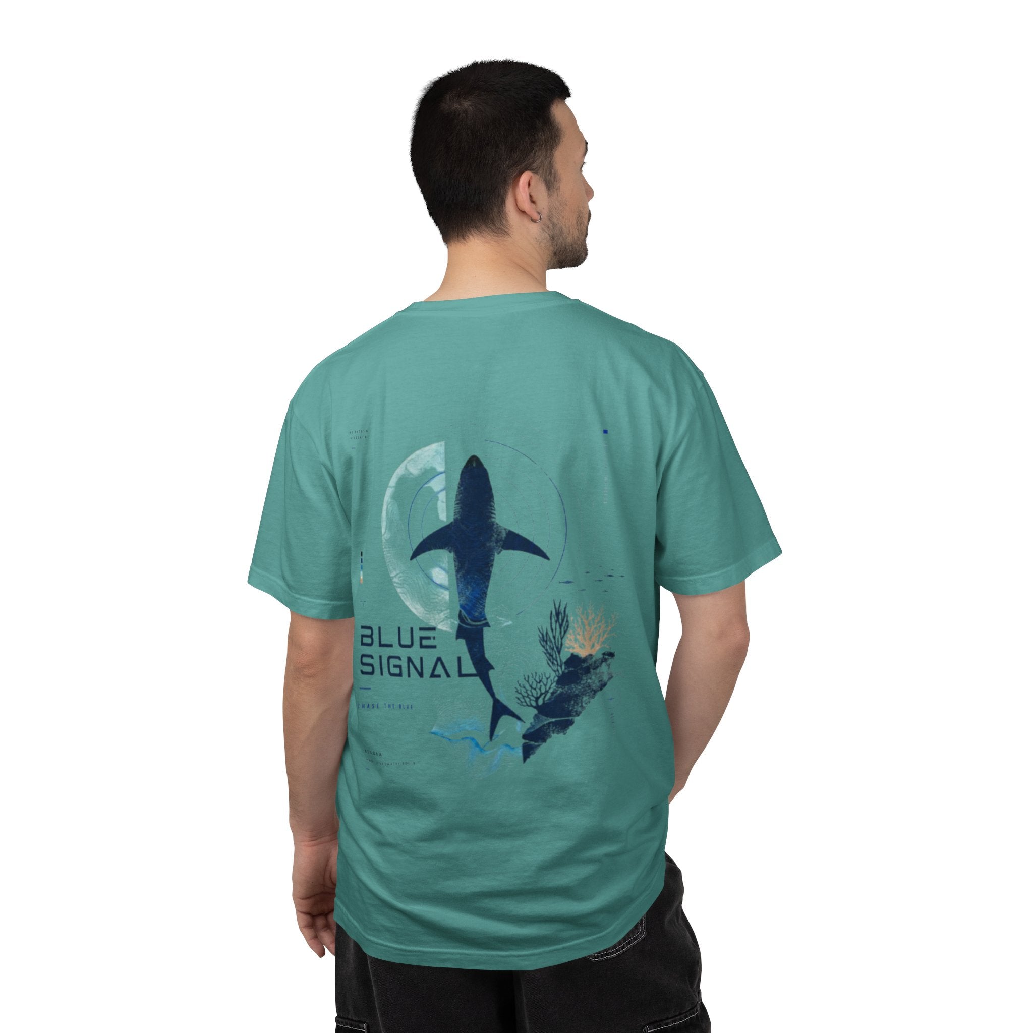 Nexora T-Shirt — 'Blue Signal'