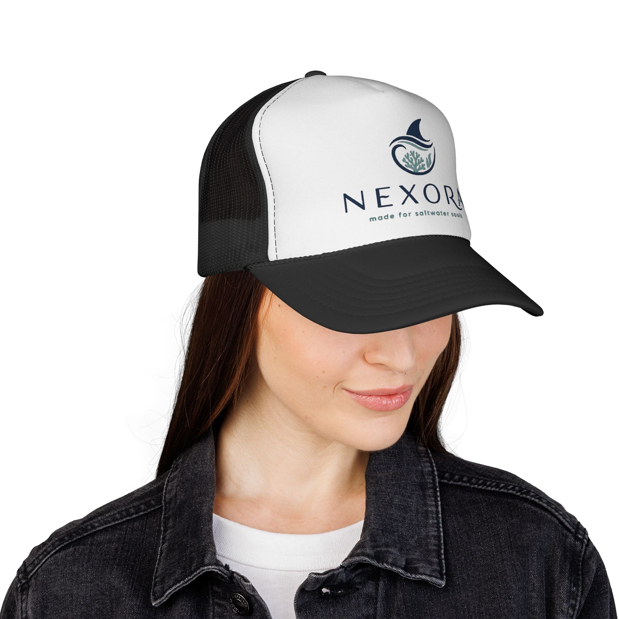 Nexora Trucker Cap — 'Made for Saltwater Souls'