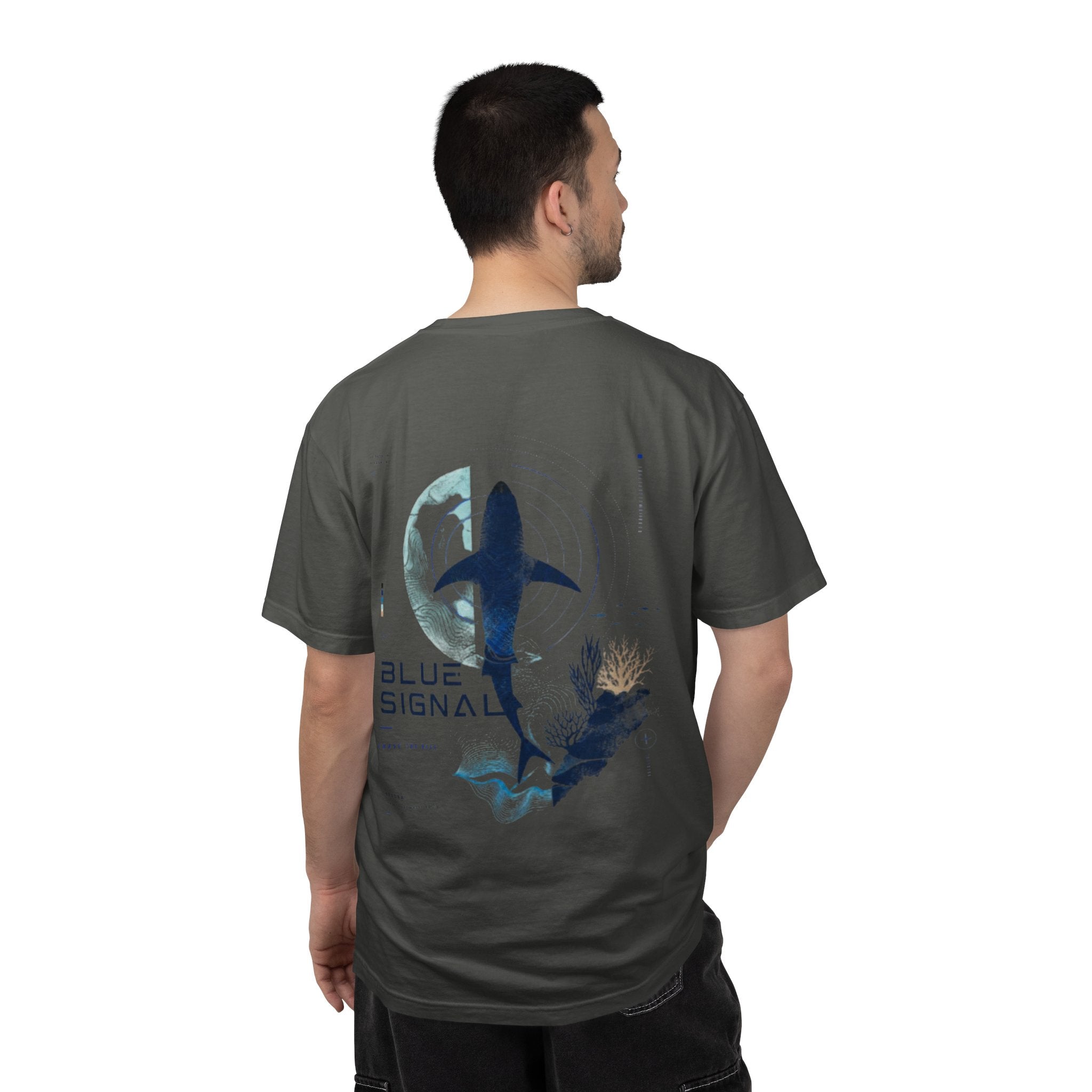 Nexora T-Shirt — 'Blue Signal'