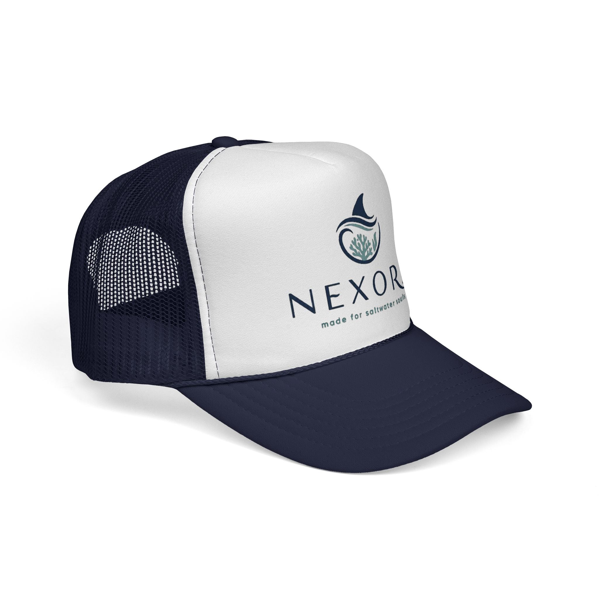 Nexora Trucker Cap — 'Made for Saltwater Souls'